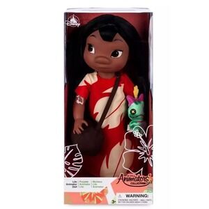 Disney Animators Collection Lilo & Stitch 16" Lilo Doll scrump sandals and bag